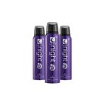 Caldion Night Deodorant Erkek, 150 ml, Set of 3