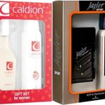 Caldion Parfüm Seti Kadın 100ML Classic & Jagler Erkek 90ML Sport + Deodorant (Karma 2 Li Set)