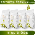 Caldis® Aroma Ababa™ 250 gr 4'lü Set Etiyopya Yöresel Çekirdek Filtre Kahve - 4 Adet