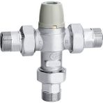 Caleffi 521304 - DN15 Ayarlanabilir Haşlanma Önleyicili Termostatik Karışım Vanası