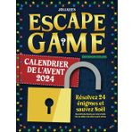 Calendrier de l'Avent Escape Game 2024: Résolvez 24 énigmes et sauvez Noël. Une activité divertissante pour toute la famille. Pour les adultes et les enfants à partir de 8 ans (édition en couleur)
