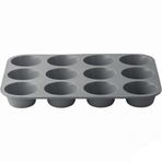 Calessier 12’li Silikon Muffin Kalıbı, Esnek Yapışmaz Cupcake Kek Kalıbı, Kolay Çıkarma ve Temizlik, Fırın Uyumlu, Çok Amaçlı Kek Pasta Tatlı Yapımı İçin Ev Tipi Silikon Muffin Kalıbı