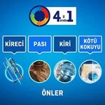Calgon 4'Ü 1 Arada Çamaşır Makinesi Kir, Kireç Koku Önleyici Tablet (1X 40 Tablet)