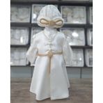 Calide Baby&Kids Baby Erkek Bebek Osmanlı Tuğralı Kaftan Takım - 6 Ay - Ekru