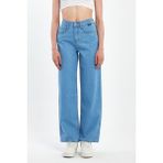 California 012 Baggy Fit Denim Pantolon 0919 Kar Yıkama 28-32