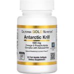California Gold Nutrition Antarctic Krill Oil, Omega-3 Phospholipids Complex With Astaxanthin, Natural Strawberry And Lemon Flavor, 500 Mg, 30 Fish Gelatin Softgels