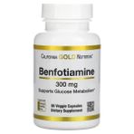 California Gold Nutrition California Gold Nutrition Benfotiamine 300 Mg, 90 Sebze Kapsül