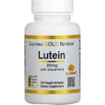California Gold Nutrition Lutein With Zeaxanthin 20 Mg 120 Veggie Softgels - Aromasız