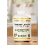 California Gold Nutrition Silymarin Complex Milk Thistle Liver Health, Milk Thistle, Curcumin, Artichoke, Dandelion, Ginger 360 Veggie