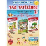 Çalışkan Arı Yayınları 1. Sınıf Yaz Tatil Seti + Karne Kılıfı Hediyeli