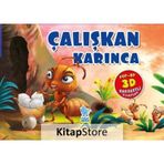 Çalışkan Karınca (Pop-Up 3D Hareketli Kitaplar)