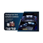 Çalışma LED Lambası Off Road Gündüz Farı Sis Kare 27W 9 LED