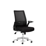 Calitte Star Ofis Sandalyesi Fileli Sırt Ergonomik Çalışma Koltuğu (Siyah)