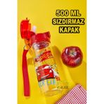 Calke Çocuk Matara Suluk 500 ml Pipetli Polikarbon Bpa Free - Cars