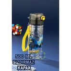 Calke Polikarbon BPA Free Pipetli 500 ml Batman Çocuk Matara Suluk