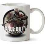 Call Of Duty Black Ops 2 Porselen Kupa Bardak - Beyaz - 199 ml