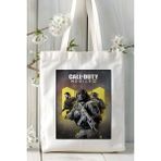 Call Of Duty Oyun Baskılı Bez Çanta Omuz Çantası Kişiye Özel Model 21