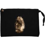 Call Of Duty Soldier Siyah Clutch Astarlı Cüzdan / El Çantası - 25x18cm