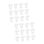 CALLARON 2 Set Gözlük Kaymaz Kapak Erkekler Için Çocuklar Kulpları Gözlük Kulak Sapları Silex Kulaklık Headphones Gözlük Aksesuarları Gözlük Aksesuarı Silika Jeli Transparent 12 Çift*2