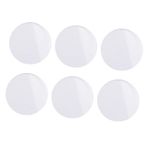 CALLARON 6 Paket Saat Camı Kristal Mercek 16mm Çap Yedek Parçalar Saat Tamir Malzemeleri Için