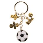 CALLARON Futbol Takımı Anahtarlık Futbol Temalı Anahtarlıklar Çanta İçin Kompakt Anahtarlık Taşınabilir Süs
