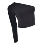CALLARON kadınlar için bir omuz gömlek bayan gömlek yaz mini tunik kadınlar için kolsuz üstler bayan abiye üstler kadın üstleri kadın t-shirt kadın için göbek bağı Ceket tişört Bayanlar