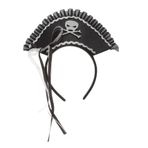 CALLARON Korsan Başlığı halloween costume cadilar bayrami kostumu çocuklar bantlar korsan kostüm kap korsan kostümü cadılar bayramı partisi kafa bandı korsan saç aksesuarları plastik