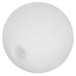 CALLARON Küre Abajur G9 Buzlu Cam Küre Aydınlatma Armatürü Kapak Duvar Lambası Gölge Yuvarlak Duvar Lambası Masa Lambası Için Yedek Abajur (10X10 Cm)