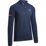 Callaway 1/4 Zip Merino Sweater / Erkek Yün Karışımlı Ince Kazak - XL - 105-Renkli