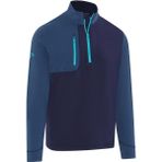 Callaway Aquapel Mixed Media Pullover - Erkek Teknik Kumaş Kazak - Lacivert - 2XL