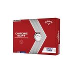 Callaway BL CG Chrome Soft 22 TRPL TRK 12B PK Golf Topu - 3lü