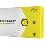 Callaway Golf Superfast Kalın Golf Topu, Sarı