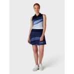 Callaway Gradient Wave Flounce Kadın Etek - Lacivert - M