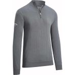 Callaway Mock Wind Stopper Sweater - Erkek Rüzgar Geçirmez Yarım Fermuarlı Kazak - Renkli - Renkli - 2XL