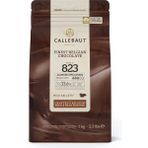 Callebaut 823 Sütlü Kuvertür Drop Çikolata 1 Kg Pastacılar İçin Mükemmel Seçim ve Zengin Kakao Aroması - 1 Adet
