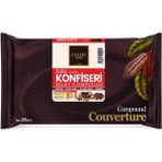 Callei Chocolate Sütlü Konfiseri Kokolin Blok 2,5 kg – Pasta, Tatlı ve Çikolata Kaplamaları Için Yoğun Sütlü Kokolin
