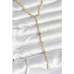 Callerrons Accessories Pirinç Gold Renk Kadın Manifest Kolye - EBJ250927W38033