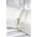 Callerrons Accessories Renkli Kelebek Figür Gold Renk Pirinç Kadın Bileklik - EBJ251004W38073
