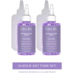 Calliel Glikolik Asit Tonik Seti Gözenek Sıkılaştırıcı Etki 200 ml Tüm Cilt Tipleri İçin