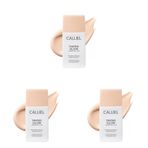 Calliel Günlük Renkli Likit Güneş Kremi Hafif Yapı Ton Eşitleyen SPF 50 – 01-50 ml (3 paketi)