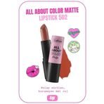 Callista All About Color Matte Lipstick Nemlendirici Mat Ruj - 502 My Empire - Turuncu