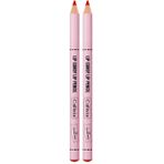 Callista Lip Candy Lip Pencil 08 Pomegranate Dudak Kalemi, Kırmızı (2 paketi)