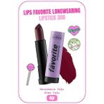 Callista Lips Favorite Longwearing Lipstick Kalıcı Ruj 308 Vampy Like - Bordo