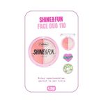 Callista Shine Fun Face Duo 110 Party Gang Allık ve Aydınlatıcı Paleti