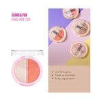 Callista Shine Fun Face Duo 120 Dream Team Allık ve Aydınlatıcı Paleti