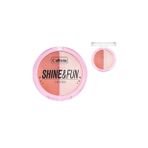 Callista Shine Fun Face Duo 140 Good Company Allık ve Aydınlatıcı Paleti