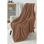 Calmera Wellsoft Tv Battaniyesi | Ultra Yumuşak & Hafif | Peluş - Polar | 130 × 170 cm - Mocha - Kahverengi - 130 x 170 cm