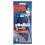 Calperia 5 Adet Kullan At Tıraş Bıçağı, Gillette Blue2 Plus