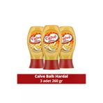 Calve 302100001 Sos Ballı Hardal 260 Gr X3 Adet