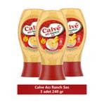 Calve e509bf18-256c-5967-a6af-71a1acc1d4b0 Acılı Ranch Sos 240 Gr X 3 Adet